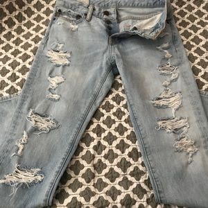 Vintage button fly jeans